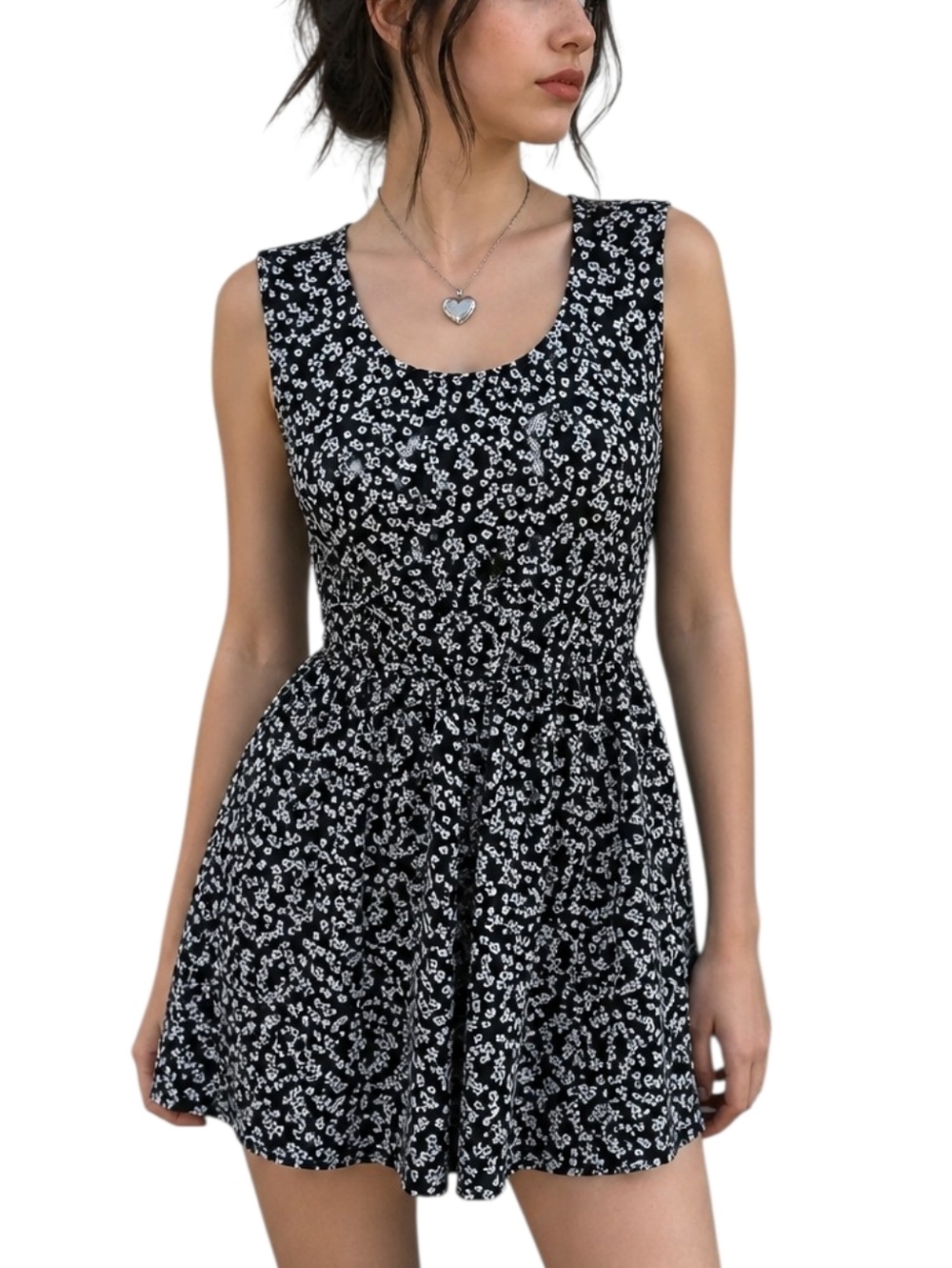 Forest Lily Romper Women 8 Whimsigoth Dark Fairy Goth Y2K Romantic